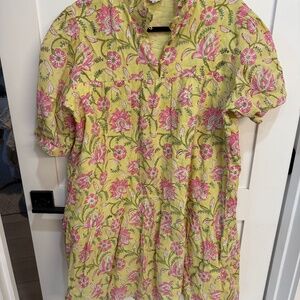 Saule Park Yellow Floral Dress